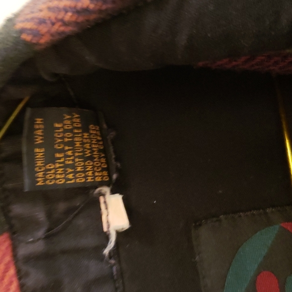 Vintage Fila Plaid Sweater Coat Size L - Picture 7 of 14